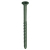 W/SCREW CSK DRIVE DECK-TITE 8GX2 1/4 4.5x57 NET-COAT GREEN