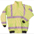 HI-VIS BOMBER JACKET ORANGE SIZE MEDIUM P/N HV211OR-M