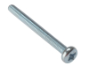 MACHINE SCREW PAN REC STL ZINC M6 X 50
