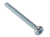 M/SCREW PAN REC STL ZINC M6 X  50