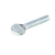 THUMB SCREW PLAIN ZINC M6 X 30