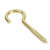 CUP HOOK PLAIN BRASS 20MM X 2G
