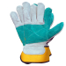 DOUBLE PALM RIGGER GLOVES GREEN/CHROME 21DG3/USDPR