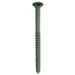 WOODSCREW CSK DRIVE DECK-TITE 8GX2 1/4 4.5x57 NET-COAT GREEN