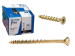 WOODSCREW CSK REC SCREW-TITE 4.0 X 35 NET-COAT YELLOW
