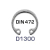 CIRCLIP INTERNAL D1300 40MM