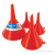 Funnel Set 4pce Silverline 50, 75, 100 & 120mm