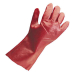 PVC DOUBLE DIP GAUNTLET RED SIZE 9.5 P/N R240