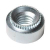 RIVET BUSH RND STL ZINC M5 X 16G