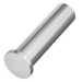 CLINCH PIN ZINC M4 X 10