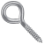 SCREW EYE ZINC 55MM X 12G