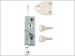 8K116 Multi-Purpose Door Bolt White Finish Visi
