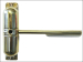 P-YSMDC Surface Mounted Door Closer Chrome