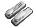 PDL02SC Push Button Door Lock Chrome Finish