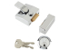 85 Deadlocking Nightlatch Chrome Finish 40mm Backset Box
