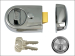 Y3 Nightlatch Modern Polished Chrome Finish 60mm Backset Vis