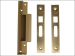 Strongbolt 2200 Mortice Sash L ock Rebate Kit 13mm Satin Bras