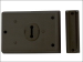 P402 Rimlock Black Finish 102 x 76mm