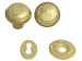P405 Rimknob Polished Brass Finish