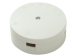 White 20 Amp 4 Terminal Heavy-Duty Junction Box