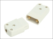 White 10 Amp 2 Pin Plug & Socket