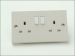 2 Gang 13amp Switched Socket Trade Pack