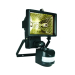 ES400 Halogen Floodlight with Motion Detector - Black (400W)