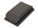 Hand Sanding Pad 70 x 125mm Shaped