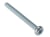 MACHINE SCREW PAN REC STL ZINC M3 X 6