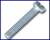 MACHINE SCREW CHEESE SLOT STL NICKEL M2 X 6