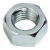 NUT FULL STL ZINC M12