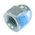 NUT DOME STL ZINC M10