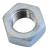 NUT FULL STL GALV M20