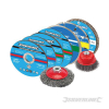 Cutting & Grinding Discs Kit Silverline 12pce