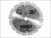 Trim-Saw Blade 165 x 10mm x 16t Fast Rough Cutting