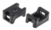 CABLE TIE SADDLE MOUNT BLACK SM2 9MM MAX TIE M5 SCREW HOLE