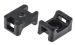 CABLE TIE SADDLE MOUNT BLACK SM2 9MM MAX TIE M5 SCREW HOLE