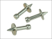 04 046 Washered Masonry Nails 3.7 x 30mm Pack of 100