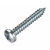 SELF TAPPING SCREW PAN REC AB A2 ST/ST 4G X 1/2 DIN 7981