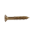 WOODSCREW CSK POZI BRASS 8G X 1 1/4
