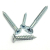 WOODSCREW CHIPBOARD CSK REC ZINC 5.0 X 80