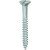 WOODSCREW CSK SLOT STL ZINC 8G X 1 3/4