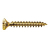 WOODSCREW CSK POZI ZINC YELLOW SPAX 5.0 X 50