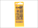 Brad Point Drillbit Set 5 Piece 4, 5, 6, 8 & 10mm