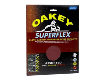 Superflex Cloth Backed Alumini um Oxide Sheets 230 x 280mm As