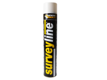 Surveyline Line White Marking Spray Paint 750ml 237369