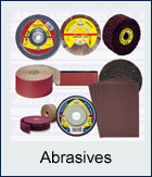 Abrasive products including sheets, rolls and discs. A huge selection of sanding, cutting, grinding products and much more!
