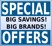 Special Offers updated weekly. Great bargains at hugely reduced prices!