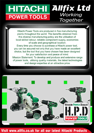 Allfix Ltd Working Together With Hitachi