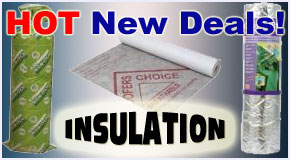 NEW PRODUCTS! Roofers Choice, Superquilt and Non Itch for all your insulation needs!